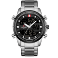 Naviforce 9138 Mens Watch - Silver