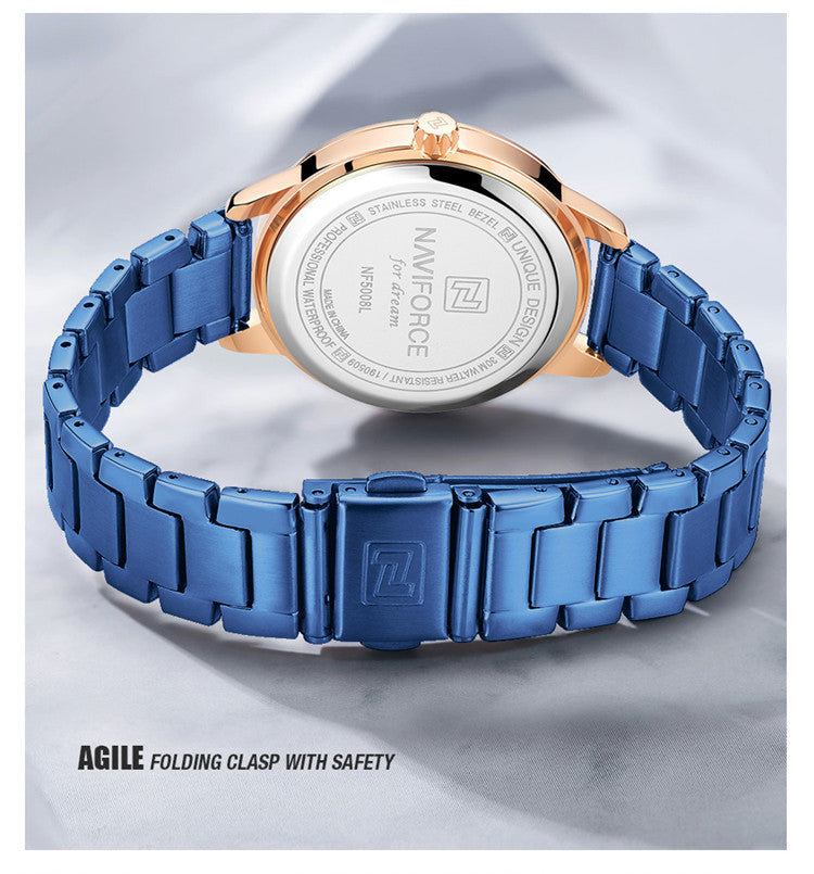 Naviforce 5008 Womens Watch - Blue