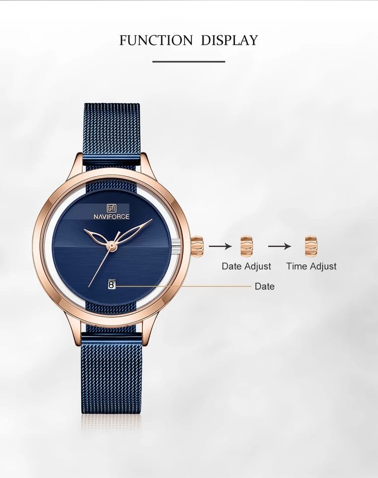 Naviforce 5014 Womens Watch - Blue