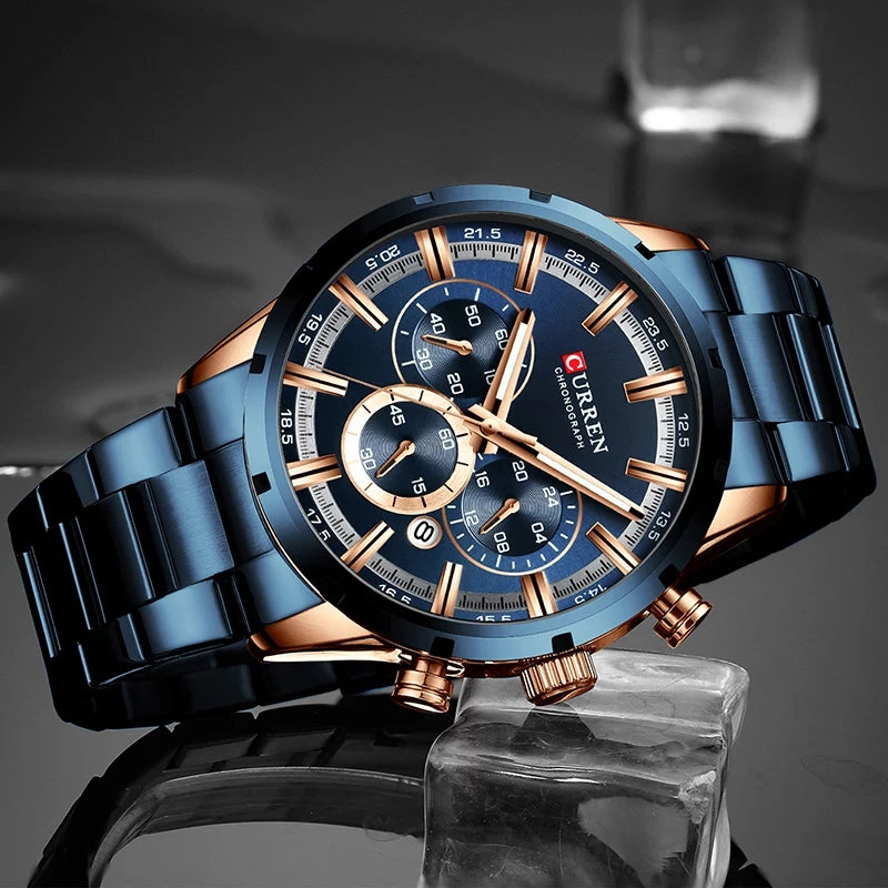 Curren 8355 Mens Watch - Blue