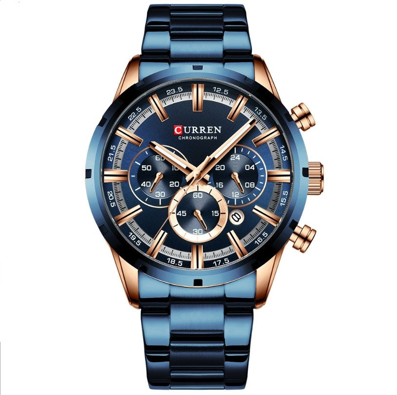 Curren 8355 Mens Watch - Blue