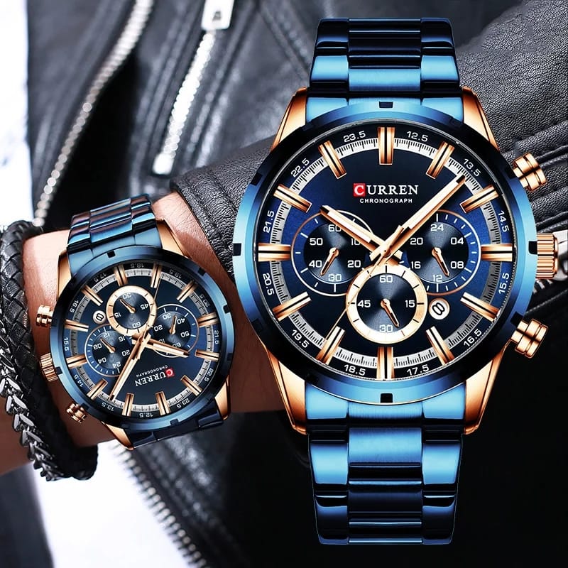 Curren 8355 Mens Watch - Blue