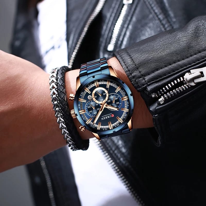 Curren 8355 Mens Watch - Blue
