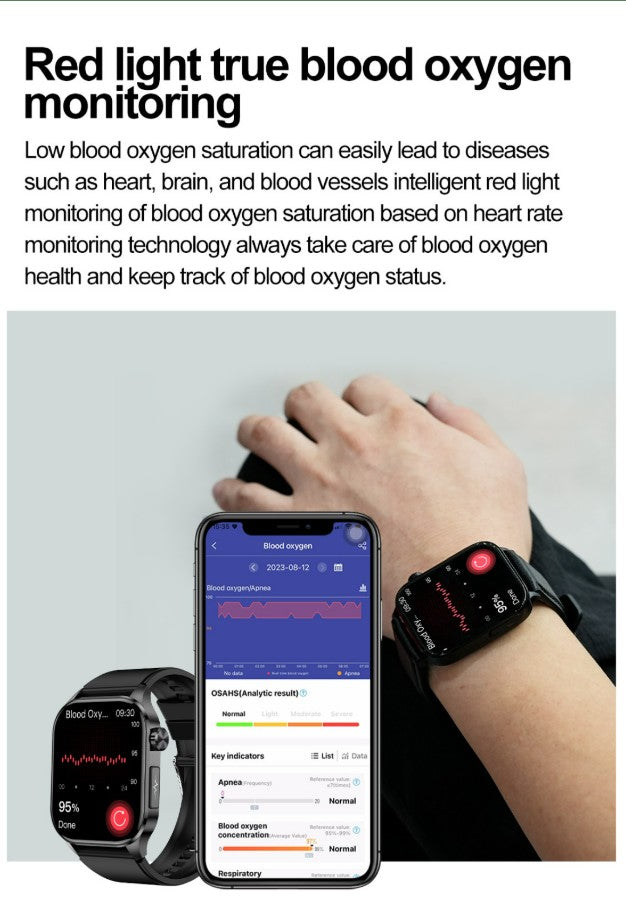 New ET580 Smartwatch - Black